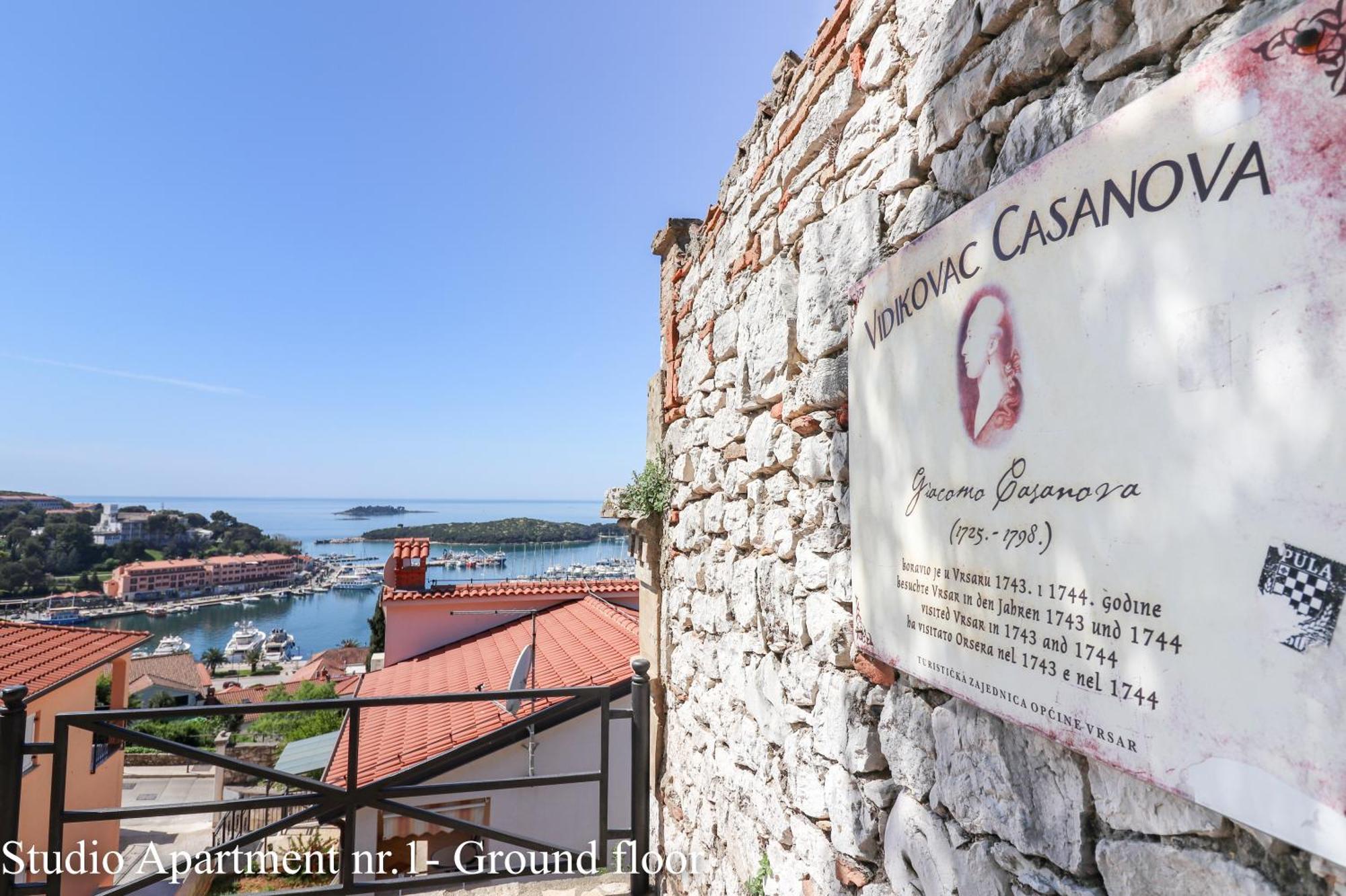 Casanova Apartments - Viewpoint Врсар Экстерьер фото